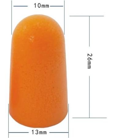 Buy 10 Pairs of 1100 Authentic Noise Reduction Norope Ear Plugs | Soft Foam Ear Plugs for Sleeping & Swimming | International Shipping Available - Buy Online on GoSupps.com