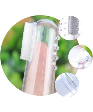 Shop Minkissy 30 Sets Fingerbrush - Soft Toothbrushes for Newborns & Toddlers | Travel-Friendly Infant Training Toys - Buy Online on GoSupps.com