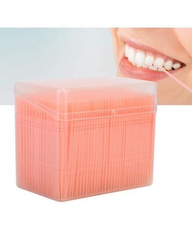 JEOZBM 1100 Pcs Toothpicks - Double Skull Dental Care Sticks Interdental Floss Picks for Kids & Seniors 8cm Orange - Oral Care Essential - Buy Online on GoSupps.com