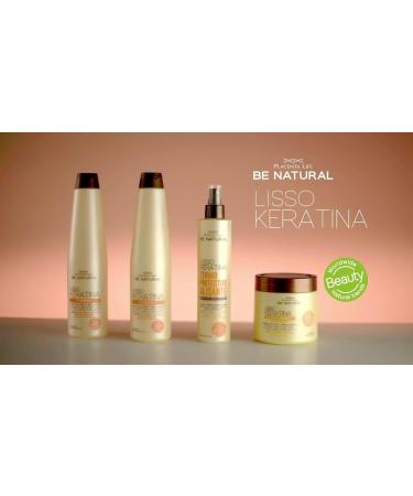Placenta Life Be Natural Liss Keratina Mask Hydrolyzed Keratin for Smooth Shiny Hair Frizz Control (350ml / 11.83 fl. oz) | International Shipping Available - Buy Online on GoSupps.com
