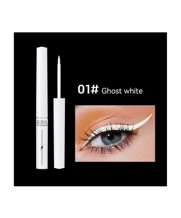 KISSIO Neon Color Waterproof Glow Matte Liquid Eyeliner for Neon Party - 01White (0.169oz) - Buy Online on GoSupps.com