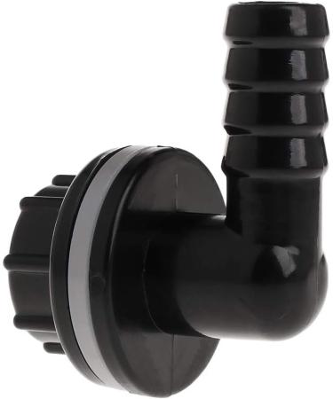 Rtengtunn Plastic Tank Connector | Waterproof Water Drainage Joints for Aquariums | Pipe Replacement Parts for Fish & Pets - Buy Online on GoSupps.com