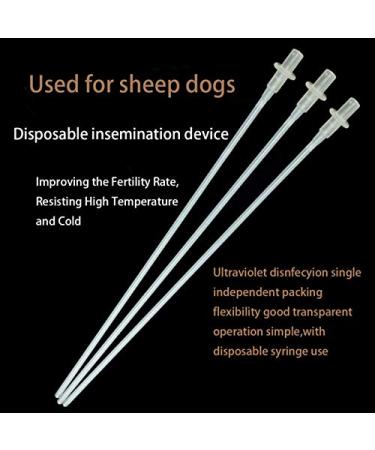 LACKINGONE 10 Sterile 20ml Syringes for Dog Home Artificial Insemination - 10 Pack - Buy Online on GoSupps.com