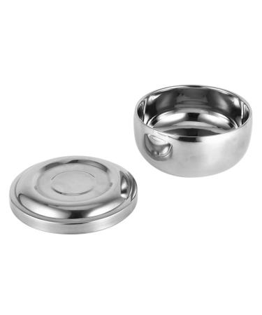 Premium Shaving Soap Bowl with Lid Perfect for Home and Travel Wet Shaving - Buy Online on GoSupps.com