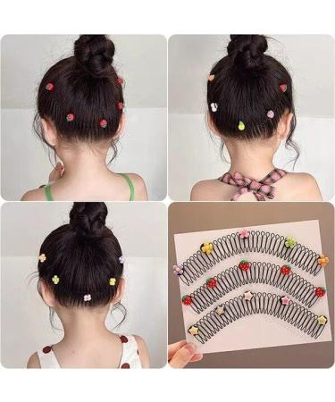 Stretchable Invisible Hair Clips 1/3Pcs Girl U Shape Finishing Fixer Comb Headbands Flexible Clip Shaped Set Accessory for Kids Toddlers Children Accessories (Color : Ball Size : 3Pcs) - Buy Online on GoSupps.com