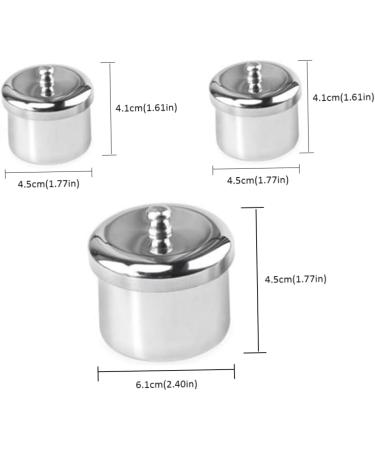 Manicure Container Liquid Powder Cup Crystal Tools Dispensing Container With Lid for Women manicure container - Buy Online on GoSupps.com