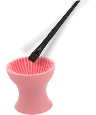 FRCOLOR Cleaning Tool for Beauty Brush Cleaning Cup Clothes Airer for Makeup Brush Cleaner Cosmetic Brush Cleaner Makeup Brush Travel Scrubbing Cup Silica Gel - Buy Online on GoSupps.com