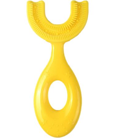 Soft Bristle U-Shaped Toothbrush for Kids | 360-Degree Silicone Food-Safe | Ideal for Ages 6-12 - Buy Online on GoSupps.com