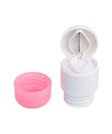 Shintop Pill Cutter Grinder, 3-in-1 Multifunctional Round Tablet Splitter Crusher for Medicine Or Vitamin (Pink)