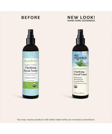 Sky Organics USDA Certified Organic Blemish Control Facial Toner - 6 fl. Oz - Buy Online on GoSupps.com