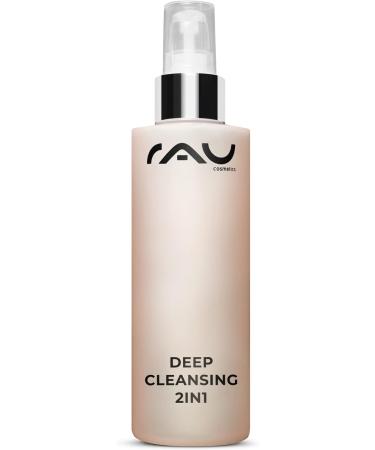 RAU Deep Cleansing 2in1 200 ml - Deep facial cleanser. Facial cleansing toner make-up remover water. This nourishing toning facial treatment also has an antibacterial anti-inflammatory soothing and astringent effect. - Buy Online on GoSupps.com