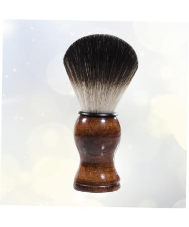 Minkissy Soft Beard Shaving Brush | Bamboo Men's Beard Tool 11x3.2CM | Perfect for Grooming & Styling - Buy Online on GoSupps.com