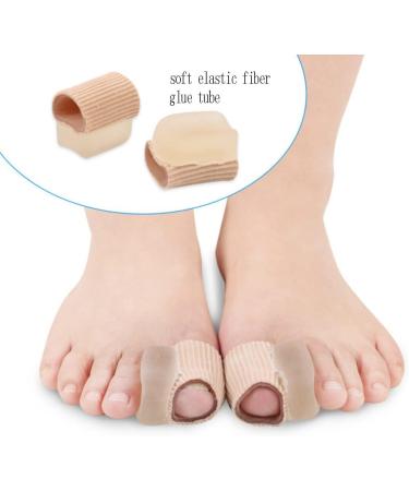 DEAVER Big Toe Hallux Valgus Corrector - Silicone Gel Separator for Men & Women - Foot Care, 3 Pairs - Buy Online on GoSupps.com