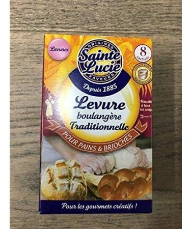 Sainte Lucie Traditional Bakery Yeast 8 Sachets 64g - Pack of 6 - Buy Online on GoSupps.com
