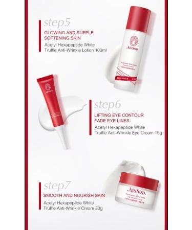 Eternal Youth Anti-Wrinkle Skin Care Set | 7-Piece Complete Kit with Aloe Vera Vitamin E & Hyaluronic Acid for All Skin Types - Ship Internationally - Buy Online on GoSupps.com