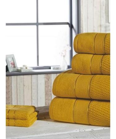 Rapport Home Luxury Royal Velvet 6 Piece Bathroom Set | Cream | Premium Quality & International Shipping - Buy Online on GoSupps.com