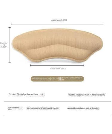 Heel Pads for Shoes That are Too Big - 12 Pairs of Heel Grips for Women, Men, High Heels - Prevent Heel Slip and Blisters - Buy Online on GoSupps.com