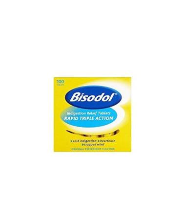 Bisodol Indigestion Relief Tablets X 100