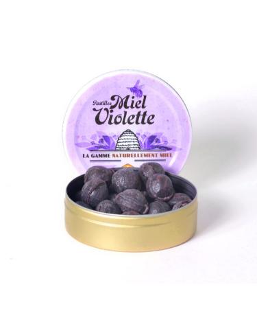 Apipharma Pastilles | 100% French Auvergne Honey Candies (Violet)