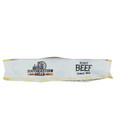 Southeastern Mills Roast Beef Gravy Mix - Custom Blend of Spices & Seasonings - 4.5 OZ Packet (Pack of 24) - Buy Online on GoSupps.com