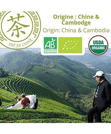  Khla Organic Angkor Green Tea (500g bag) - Buy Online on GoSupps.com