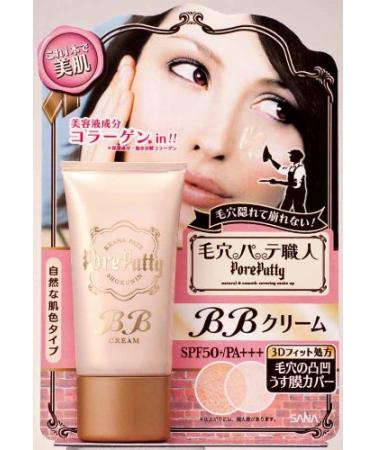 Sana Keana Pate Shokunin Pore Putty BB Cream SPF50 PA+++ 30g (japan import)