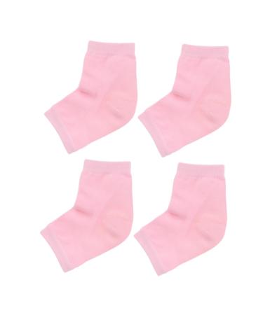 Housoutil 2 Pairs Foot Moisturizer Socks Feet Care Socks Heel Sleeves Protectors Cracked Heel Socks Foot Socks Man Socks Overnight Moisture Socks Women s Socks Gel Ordinary Men and Women