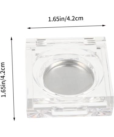 Angoily Makeup Eyeshadow 6pcs Eye Shadow Box Eyeshadow Blush for Cheeks Cosmetics Mini Eye Shadow Case Travel Portable Hongzi 4.20X4.20X1.50CM As Shown - Buy Online on GoSupps.com