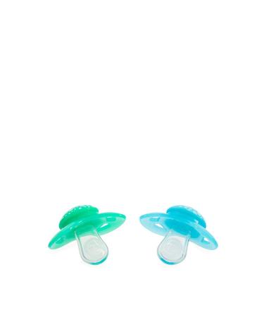 Twistshake Pacifier Set - Pastel Blue & Mint Green 0-6 Months 2-Piece | Shop Now for Top-Quality Baby Soothers! - Buy Online on GoSupps.com