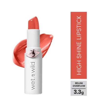 Buy Wet n Wild Megalast Lipstick - Long-Lasting Moisturizing Glossy Formula with Coenzyme Q10 Vitamin A&E | Bellini Overflow - Buy Online on GoSupps.com