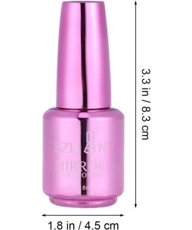 Nail Mirror Full Size Manicure Lacquer Metallic Polish Flash Suit Women s Suits Purple Outfit Purple Suit Kit De Manicura Ladies Suits Silver Suit Miss Manicure Tools Liquid - Buy Online on GoSupps.com