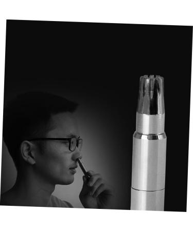 Healeved Manual Nose Trimmer Silver Portable Nose Trimmer for Men and Women Nose Trimmer Nose Cleaning - Buy Online on GoSupps.com