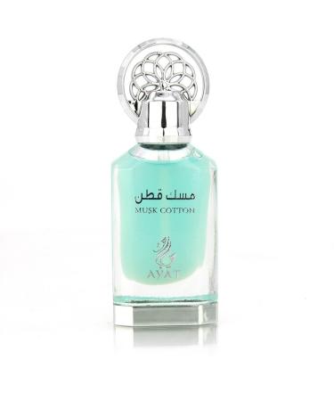 AYAT PERFUMES Perfumed Oil 12ml From Dubai | Musk Halal For Men and Women Alcohol Free | Perfume Extract/Attar For Long Lasting Scent | Arabian scent Made and Designed in Dubai (Cotton Musk) - Buy Online on GoSupps.com
