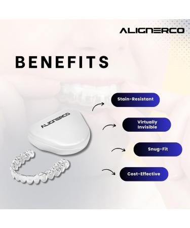 Custom Upper & Lower Teeth Retainer | Perfect Fit At-Home Replacement Kit | Clear Dental Retainer for Teeth Stability - Buy Online on GoSupps.com