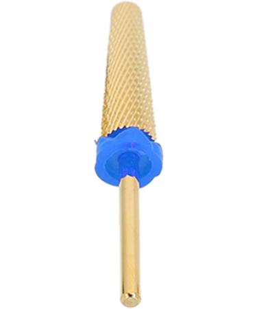 Nail Gel Drill Bit Nail Grinding Head with Quick Grinding Cone Gold Universal with Storage Box for Beauty Salon (133#-M) - Buy Online on GoSupps.com