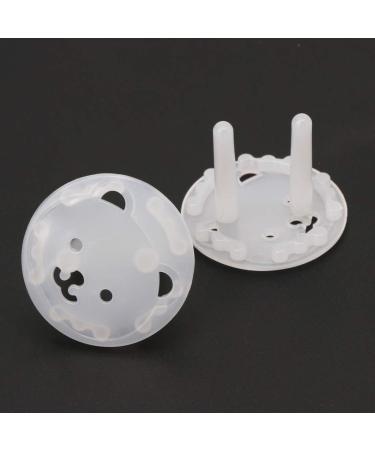 JAGETRADE 10pcs EU Stand Power Socket Cover 2 hole Electrical Outlet Baby Child Safety Electric Shock Proof Plugs Protector - Buy Online on GoSupps.com