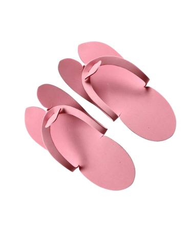 HEALLILY Heally 36 Pairs Women Pink Sandals Eva Disposable Foam Flip Flops