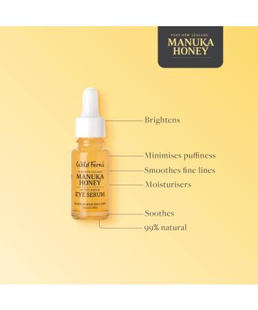 Wild Ferns Manuka Honey Active Repair Eye Serum - 99% Natural - 15ml - Buy Online on GoSupps.com