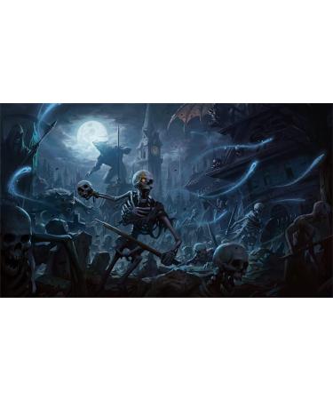 Fantasy North The Midnight Hour - TCG Playmat and Mouse Pad - 24 x 14 inches - Buy Online on GoSupps.com