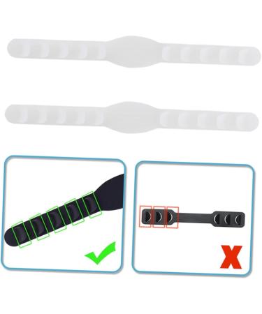 FOMIYES 12 Pack Mask Hanger | Durable Extension Hooks & Ear Cord Holders for Organized Storage - Buy Online on GoSupps.com