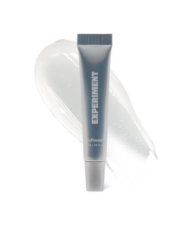 Experiment Softwear Smoothing Lip Treatment Balm - 24hr Hydration with Squalane Glycerin & Pomegranate Sterols - Intensive Moisture & Repair for Extra Dry Flaky Lips - Vegan Lip Balm .34 FL OZ