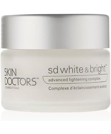 Skin Doctors SD White & Bright Even Skin Tone Brighter Looking Skin Visible reduction in Pigmentation Freckles Age Spots & Surface Blemishes. helps with Skin Firmness and Moisturisation - 50ml - Buy Online on GoSupps.com