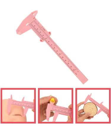 TEHAUX Pied Coulisse pour Sourcils 150 MM en Plastique Rose R gle Sourcils Portable Compas Facial Pr cis pour Mesure de L'Espacement Outil de Maquillage Professionnel et Solide - Buy Online on GoSupps.com