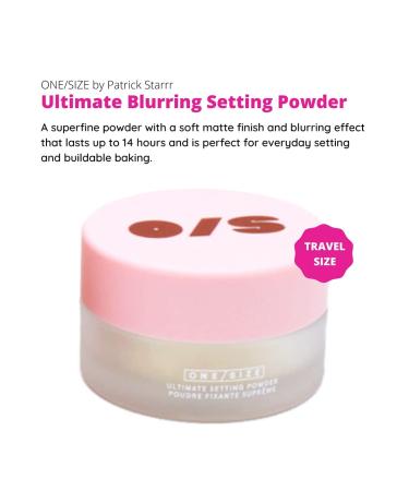 Patrick Starrr Ultimate Blurring Setting Powder Mini - Universal Translucent for Fair to Medium Dark Skin - Matte Finish - Buy Online on GoSupps.com