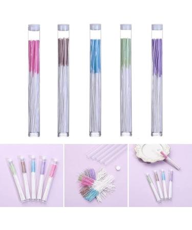 60Pcs Purple Pierced Ear Hole Cleaning Set Ear Hole Cleaner Herb Solution Paper Floss Ear Hole Aftercare Tools Kit Disposable Earrings Hole Cleaner - Buy Online on GoSupps.com