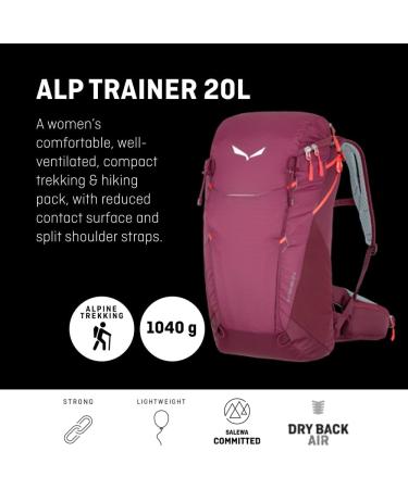 Salewa Women's Alp Trainer 20 Ws - Dark Purple - One Size | Best International Shipping - Buy Online on GoSupps.com