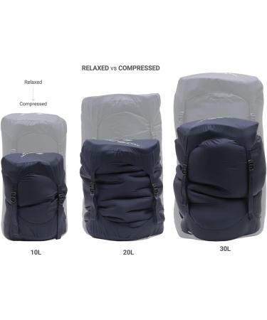 ALPS Mountaineering Lightweight Compression Stuff Sack 10L - Navy | Compact & Durable - Buy Online on GoSupps.com