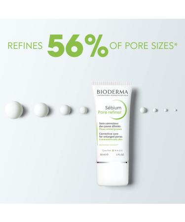 Bioderma Sebium Pore Refiner 1 fl oz - Minimizes Pores & Controls Oil - Buy Online on GoSupps.com