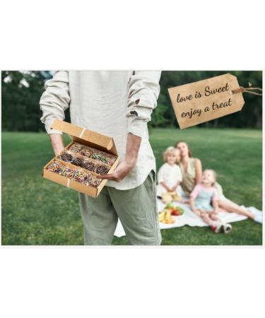 Cupcake Gift Basket - 12 Individually Wrapped Mini Sprinkle Cupcakes | Freshly Baked | Ideal Corporate, Birthday, Get Well, Holiday, Hanukkah, Sympathy Gift | Prime Delivery - Sterns Bakery - Buy Online on GoSupps.com