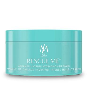 Leyla Milani Rescue-Me Hair Mask - Best Professional Deep Conditioning Argan Oil Hair Hydrating Masque for Dry Damaged Hair  Color Treated Hair  Growth  Paraben-Free  Keratin and Extension Safe - 8oz